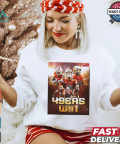 Official Poster San Francisco 49ers Monday night Win to start the season NFL 2024 t shirt