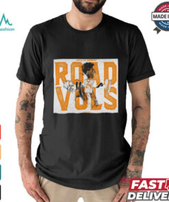 Official Poster Tennessee Vols Vs Oklahoma Sooners Road Vols Chad Fields t shirt