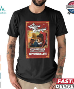 Official Poster The California Honeydrops Sep 12 2024 Gothic Theatre in Englewood, CO event t shirt