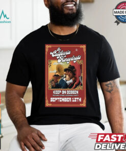 Official Poster The California Honeydrops Sep 12 2024 Gothic Theatre in Englewood, CO event t shirt