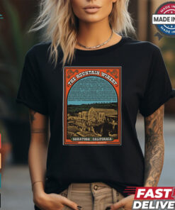 Official Poster The Mountain Winery Saratoga CA 2024 Concert Series t shirt