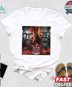 Official Poster WWE Bad Blood SummerSlam 2024 CM Punk vs Drew McIntyre t shirt