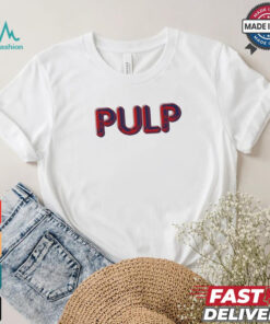 Official Pulp Us Tour Encore Ecru Shirt