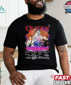 Official Queen 55th Anniversary 1970 – 2025 Thank You For The Memories T Shirt, hoodie, sweater, long sleeve and tank top Official Queen 55th Anniversary 1970 – 2025 Thank You For The Memories T Shirt
