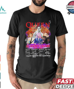Official Queen 55th Anniversary 1970 – 2025 Thank You For The Memories T Shirt, hoodie, sweater, long sleeve and tank top Official Queen 55th Anniversary 1970 – 2025 Thank You For The Memories T Shirt
