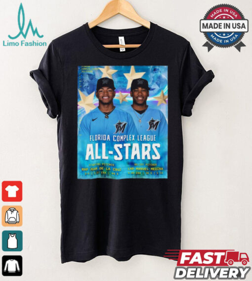 Official RHP Juan De La Cruz and LHP Manuel Medina Florida Complex League All Stars shirt