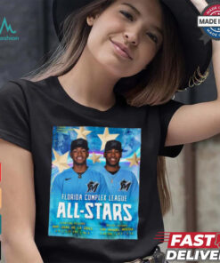 Official RHP Juan De La Cruz and LHP Manuel Medina Florida Complex League All Stars shirt