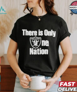 Official Raiders There Is Only One Nation Shirt