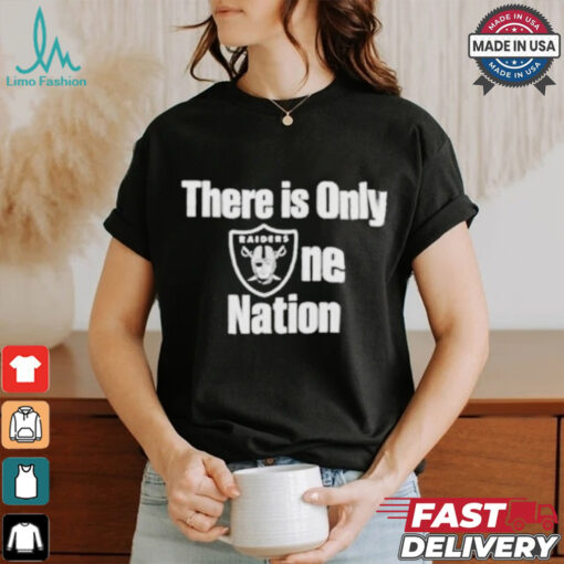 Official Raiders There Is Only One Nation Shirt