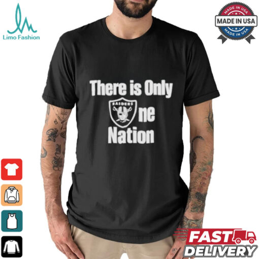 Official Raiders There Is Only One Nation Shirt