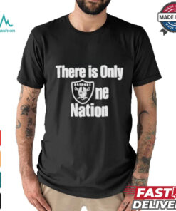 Official Raiders There Is Only One Nation Shirt