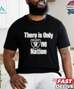 Official Raiders There Is Only One Nation Shirt