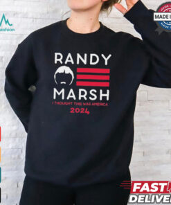 Official Randy Marsh I Thought This Was America 2024 Black t shirt