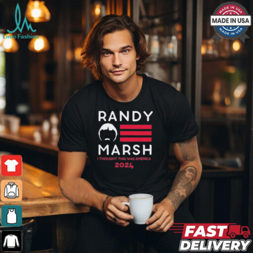 Official Randy Marsh I Thought This Was America 2024 Black t shirt