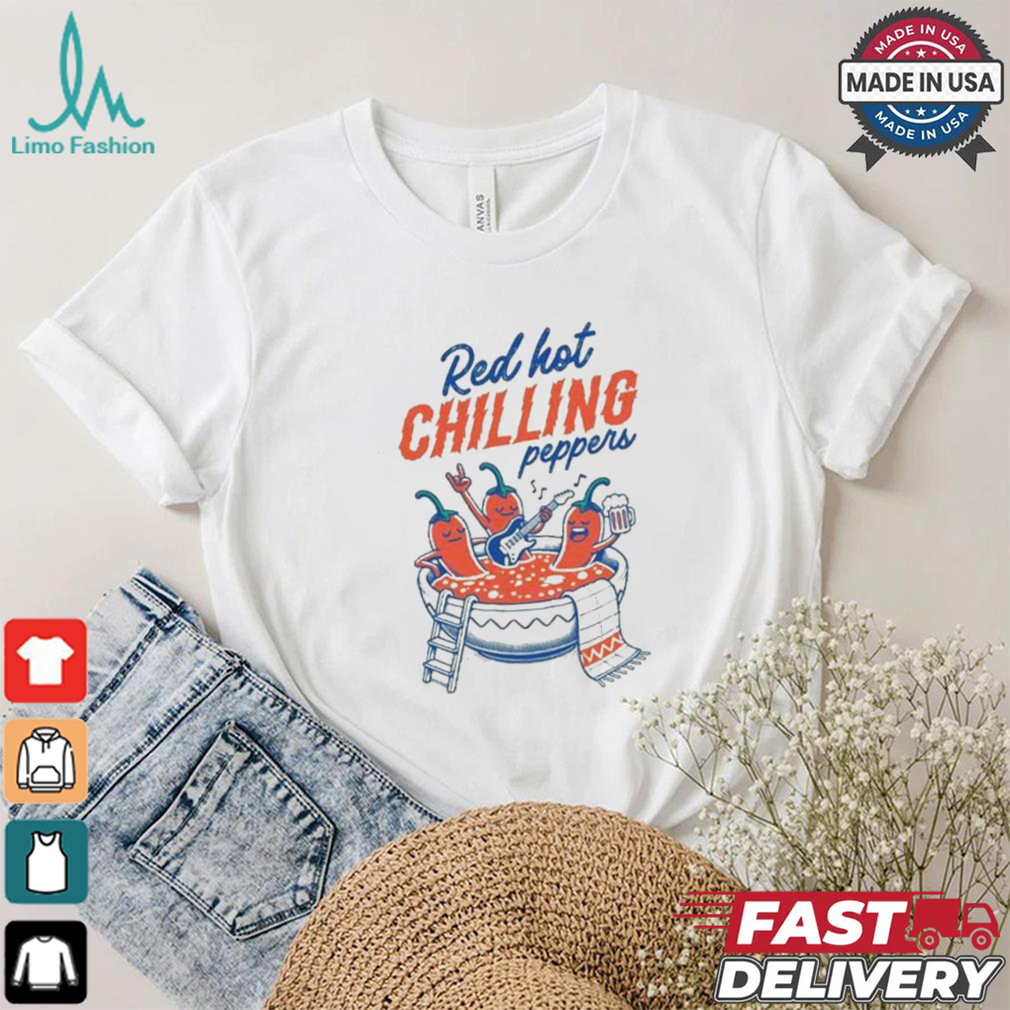 Official Red Hot Chilling Peppers Bath T shirt Official Red Hot Chilling Peppers Bath T shirt