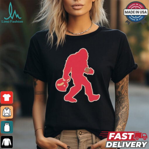 Official San Francisco 49ers Bigfoot Sasquatch shirt