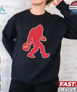 Official San Francisco 49ers Bigfoot Sasquatch shirt