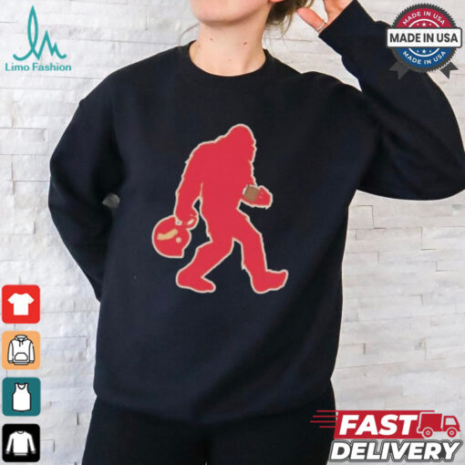 Official San Francisco 49ers Bigfoot Sasquatch shirt