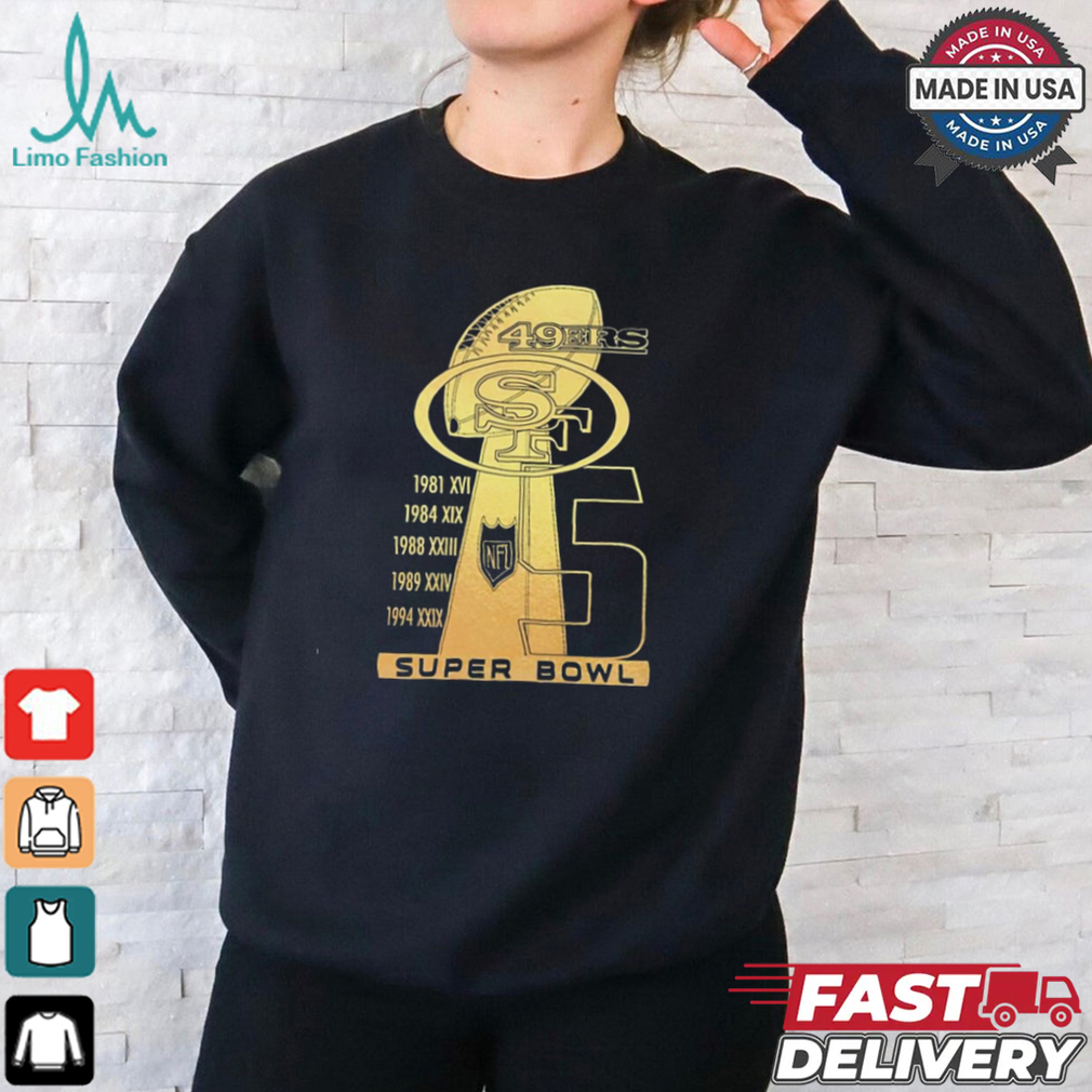 Official San Francisco 49ers Super Bowl 5 Time Champions Ready For New Season 2024 t shirt Official San Francisco 49ers Super Bowl 5 Time Champions Ready For New Season 2024 t shirt