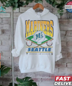 Official Seattle Mariners White Straight Shot 47 Franklin Fashion Shirt