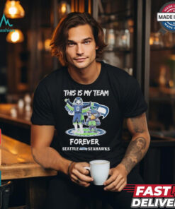 Official Seattle Seahawks Mascot This Is My Team Forever Shirt