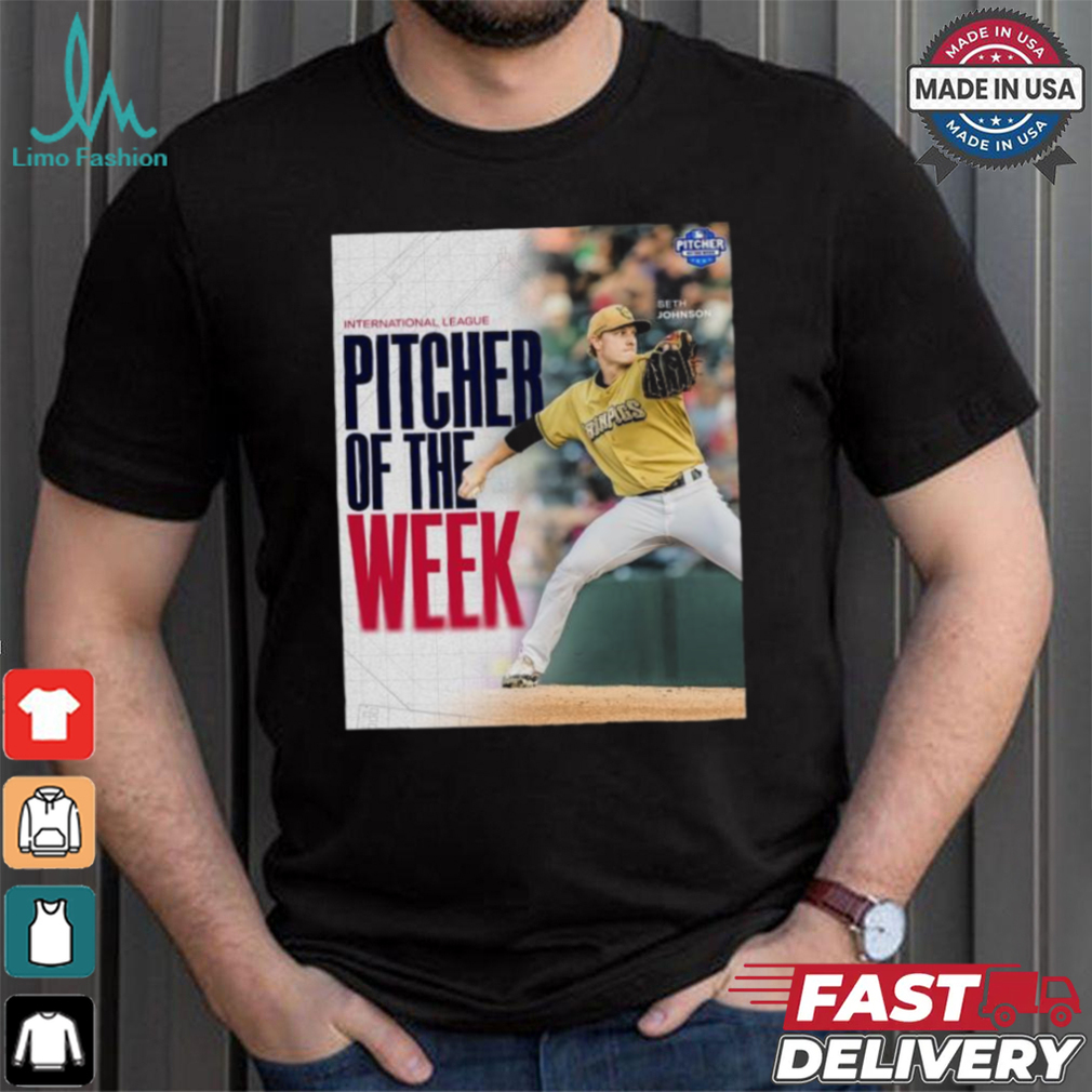 Official Seth Johnson International League Pitcher Of The Week shirt Official Seth Johnson International League Pitcher Of The Week shirt
