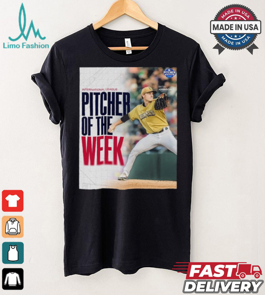 Official Seth Johnson International League Pitcher Of The Week shirt Official Seth Johnson International League Pitcher Of The Week shirt