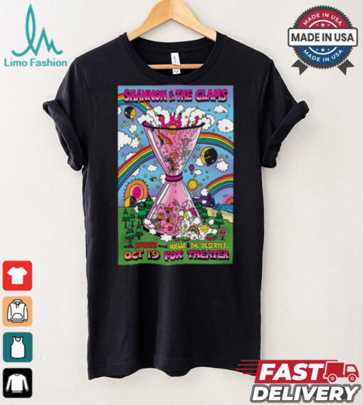 Official Shannon And The Clams At Fox Theater In Oakland, CA On October 19 2024 Poster Shirt