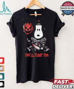 Official Snoopy Stephen King You’ll Float Too Halloween Shirt, hoodie, sweater, long sleeve and tank top Official Snoopy Stephen King You’ll Float Too Halloween Shirt