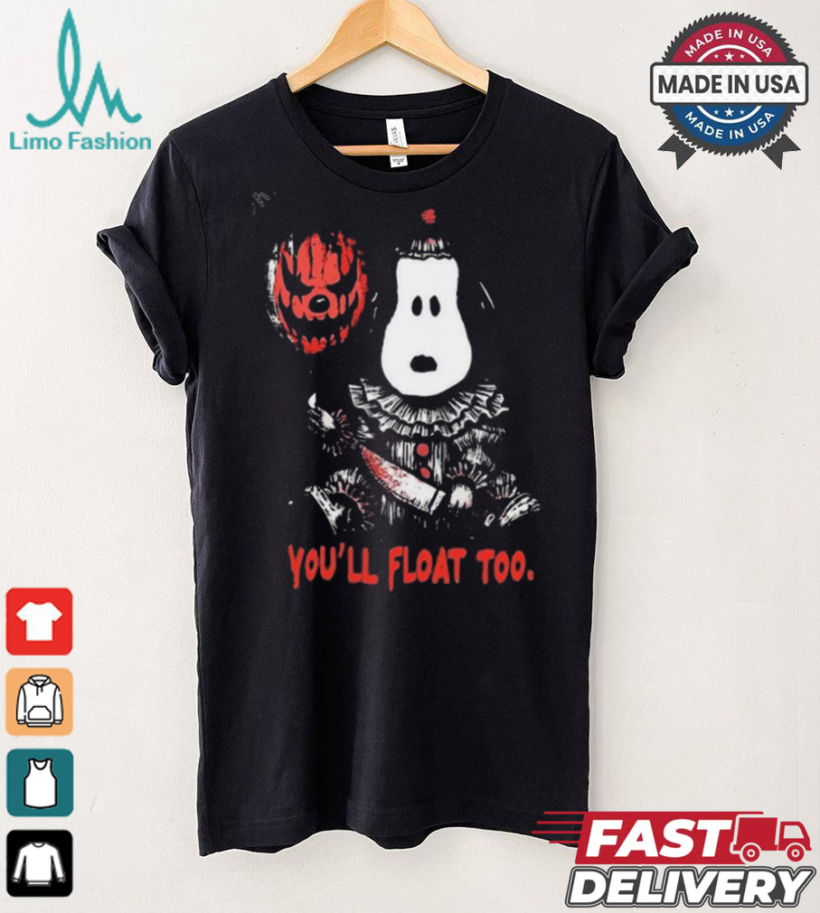 Official Snoopy Stephen King You’ll Float Too Halloween Shirt Official Snoopy Stephen King You’ll Float Too Halloween Shirt