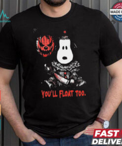 Official Snoopy Stephen King You’ll Float Too Halloween Shirt, hoodie, sweater, long sleeve and tank top Official Snoopy Stephen King You’ll Float Too Halloween Shirt