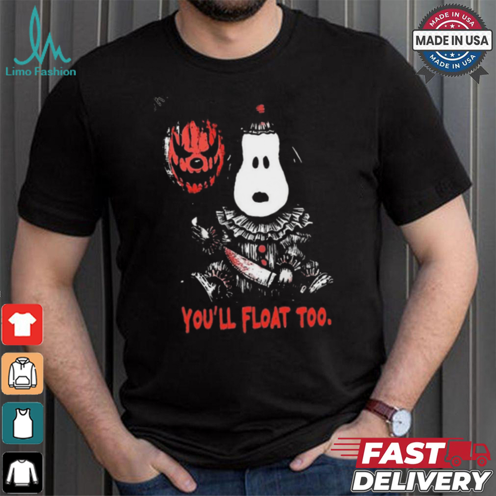 Official Snoopy Stephen King You’ll Float Too Halloween Shirt Official Snoopy Stephen King You’ll Float Too Halloween Shirt