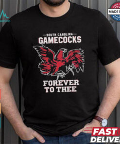 Official South Carolina Gamecocks Forever To Thee Mascot shirt