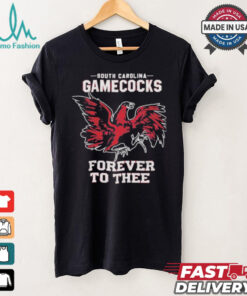 Official South Carolina Gamecocks Forever To Thee Mascot shirt