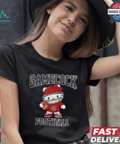 Official South Carolina Gamecocks football Hello Kitty shirt