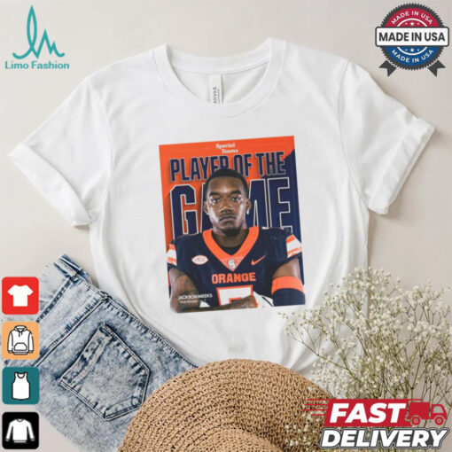 Official Special Teams Syracuse Orange Players Of The Game Jackson Meeks Poster t shirt