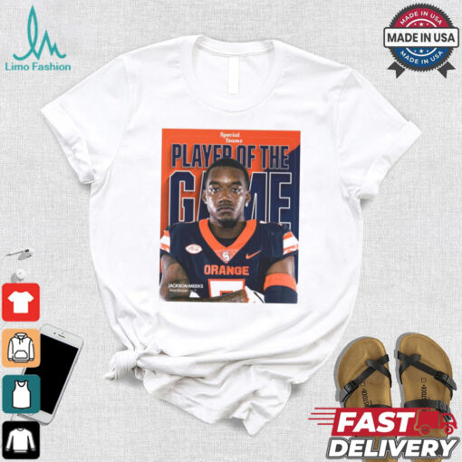 Official Special Teams Syracuse Orange Players Of The Game Jackson Meeks Poster t shirt