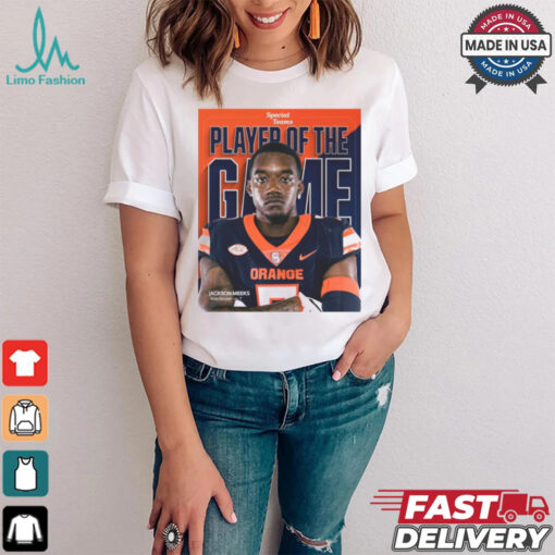 Official Special Teams Syracuse Orange Players Of The Game Jackson Meeks Poster t shirt