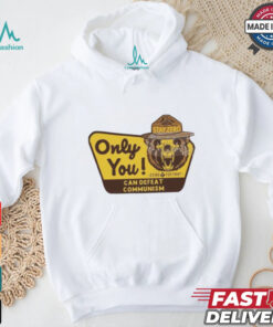 Official Stay Zero Only You Can Defeat Communism Zero Foxtrot t shirt