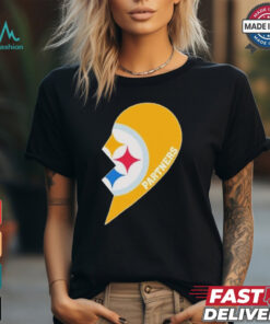 Official Steelers Partners Half Heart Shirt