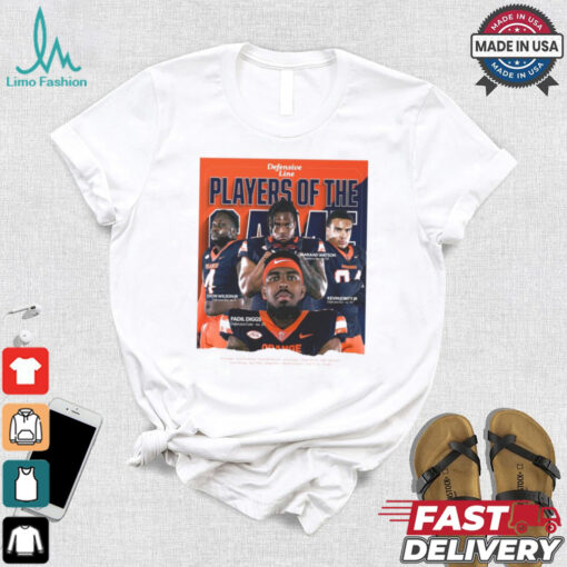 Official Syracuse Orange Defensive Line Players Of The Game Fadil Diggs, Maraad Watson Poster t shirt