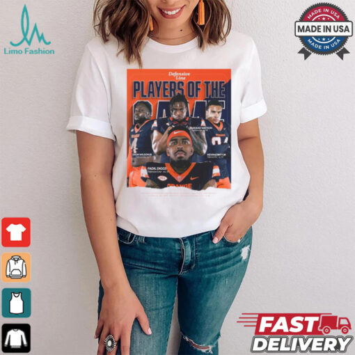 Official Syracuse Orange Defensive Line Players Of The Game Fadil Diggs, Maraad Watson Poster t shirt