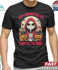 Official Tampa Bay Buccaneers Boo Caneers For Life Tampa Till The Grave T Shirt