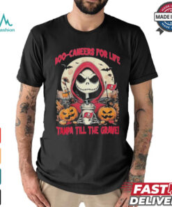 Official Tampa Bay Buccaneers Boo Caneers For Life Tampa Till The Grave T Shirt