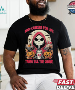 Official Tampa Bay Buccaneers Boo Caneers For Life Tampa Till The Grave T Shirt