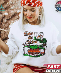 Official Tastes Like Chicken Painting t shirt