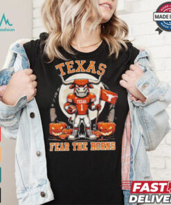 Official Texas Longhorns Football Fear The Horns Halloween shirt