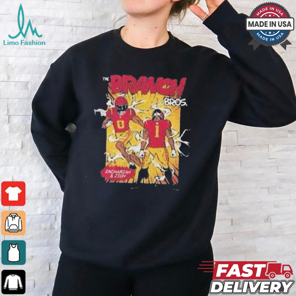 Official The Branch Brothers Zachariah Branch And Zion Branch USC Trojans Graphic t shirt Official The Branch Brothers Zachariah Branch And Zion Branch USC Trojans Graphic t shirt
