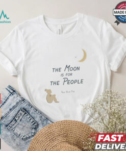 Official The Moon Is For The People Pale Blue Pod T shirt, hoodie, sweater, long sleeve and tank top Official The Moon Is For The People Pale Blue Pod T shirt