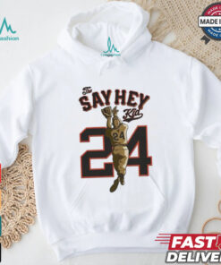 Official The Say Hey Kid Willie Mays T shirt
